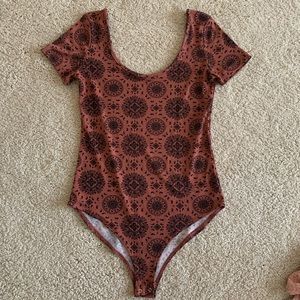 Patterned bodysuit